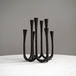 black candelabra