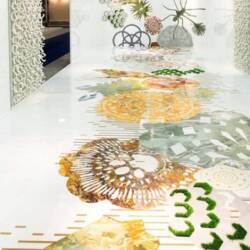 marble inlay floor