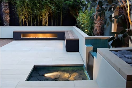 zen roof terrace