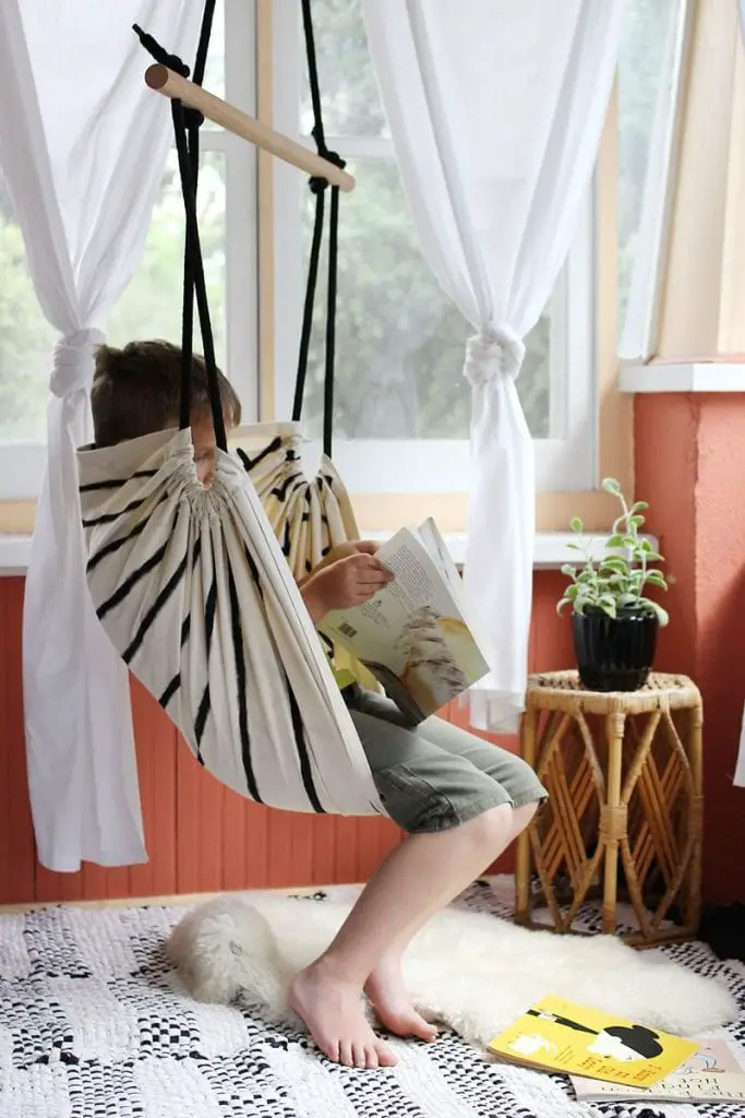 12 cool ideas on hanging chairs for kids