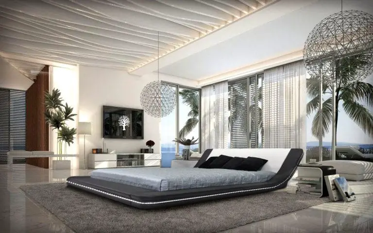 modern bedroom decor