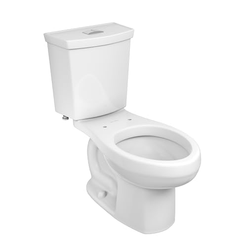 American Standard 2887218.020 H2Option Two-Piece Toilet, Elongated Front, Standard Height,