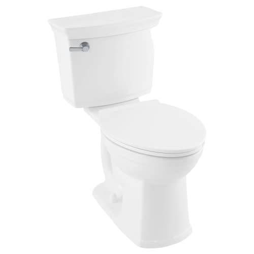 American Standard, 5055A65C.222, Elongated Closed-Front Toilet Seat with Soft Close,