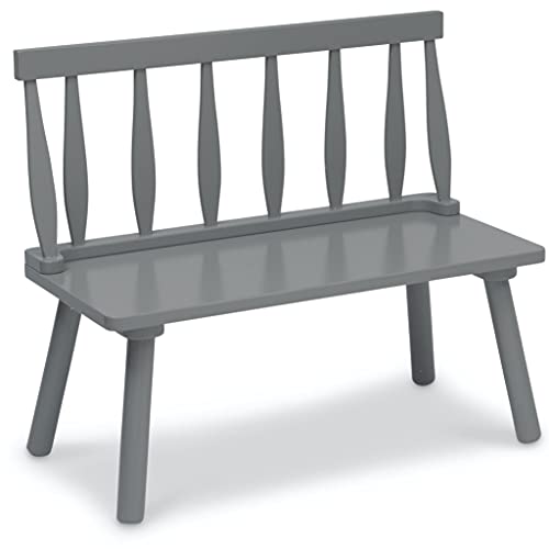 Delta Children Windsor Bench, Grey