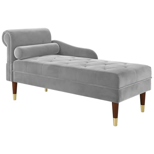 Vesgantti 59" Modern Velvet Chaise Lounge Indoor,Upholstered Furniture Lounge Chair