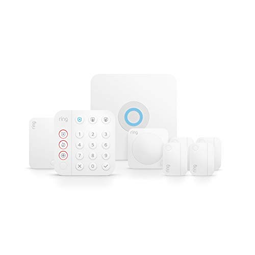 Home security system with optional 24/7 professional monitoring – Works with Alexa