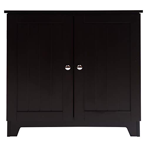 Redmon since 1883 Contemporary Country Double Door Cabinet, Large, Espresso