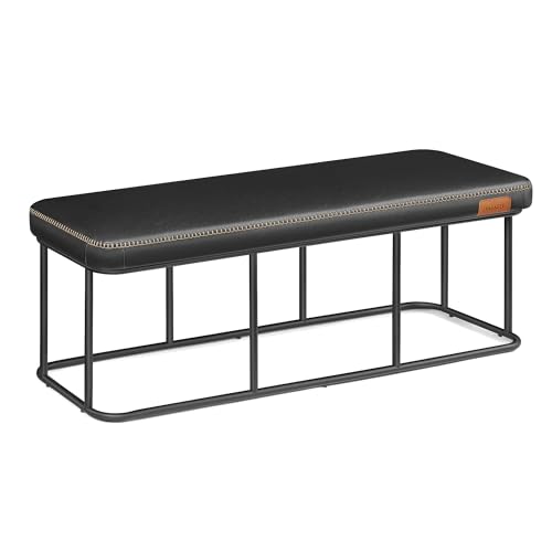 VASAGLE EKHO Collection - Bench for Entryway Bedroom, Synthetic Leather