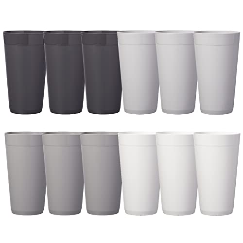 US Acrylic Newport 20 ounce Unbreakable Plastic Stackable Water Tumblers