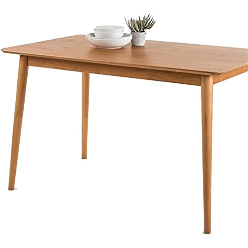 ZINUS Jen 47 Inch Dining Table, Solid Wood Kitchen Desk,