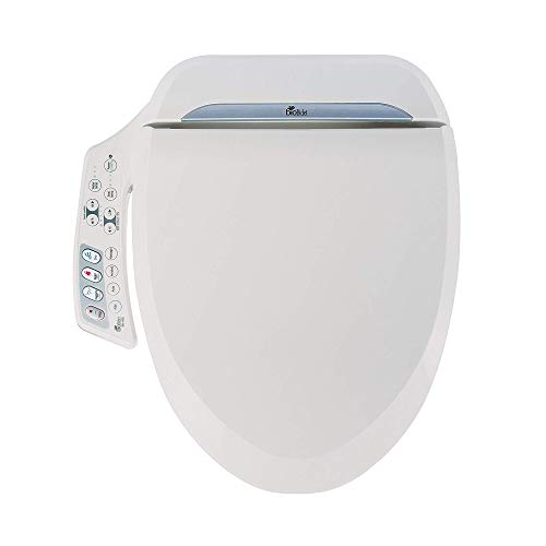 BioBidet BB-600 BB600 Ultimate Advanced Bidet Toilet Seat, White, Elongated