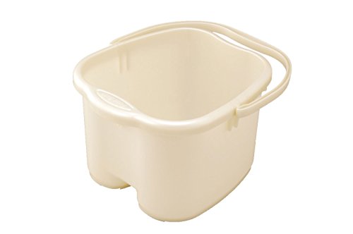 Japanese Foot Spa Bucket Foot Detox Massage Tub, White