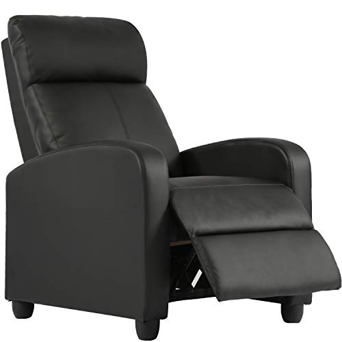 FDW Recliner Chair for Living Room Home Theater Seating Single