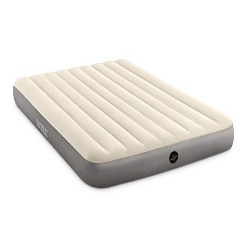 INTEX 64103E Dura-Beam Standard Single-High Air Mattress: Fiber-Tech – Queen