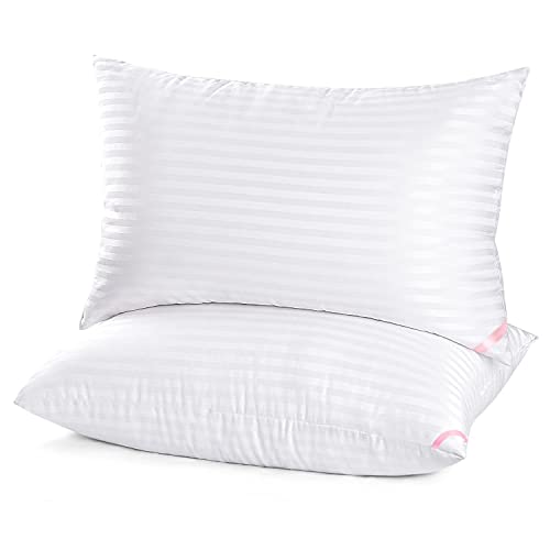 EIUE Hotel Collection Bed Pillows for Sleeping 2 Pack Queen