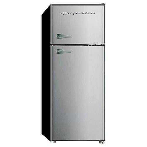 Frigidaire EFR751, 2 Door Apartment Size Refrigerator with Freezer Combo,