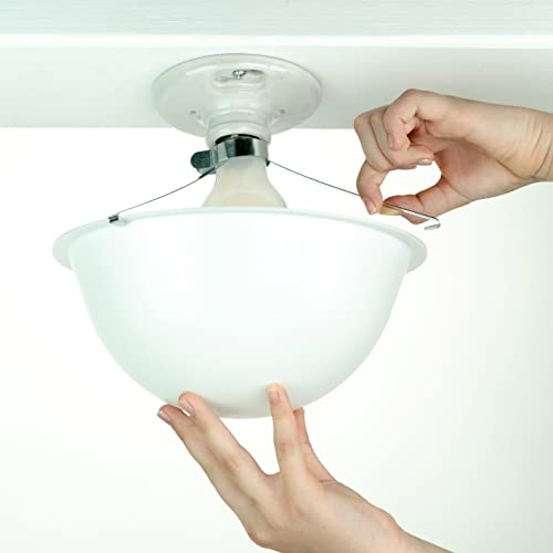 EZ Shade Ceiling Light Cover - Helps Cover Exposed Light