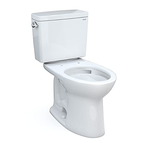 TOTO Drake Two-Piece Elongated 1.6 GPF Universal Height TORNADO FLUSH