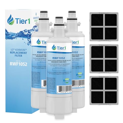 Tier1 ADQ36006101 Refrigerator Water & Air Filter Combo 3-pk |