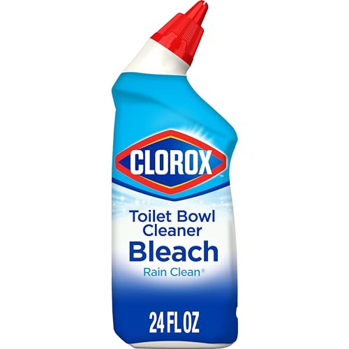 Clorox Toilet Bowl Cleaner, Rain Clean - 24 Ounces (Package