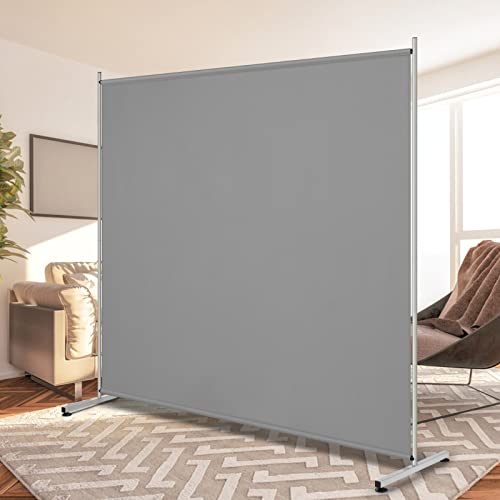 RANTILA Single Large Panel Room Divider, Privacy Screen for Office,