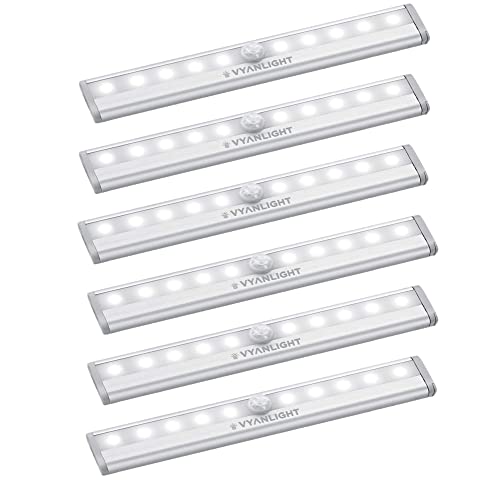 VYANLIGHT Under Cabinet Lights, Motion Sensor 10 LED Light Indoor