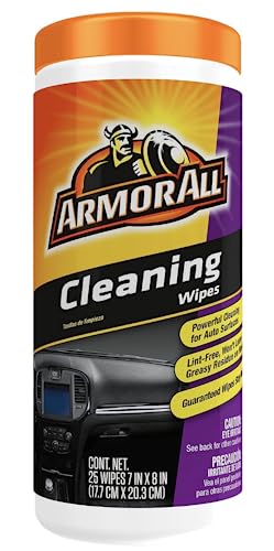 Armor All Car Interior Cleaner Wipes, Car Interior Cleaning Wipes