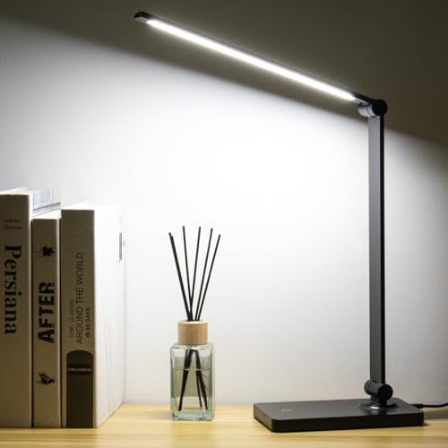 DWEPTU Desk Lamp LED Desk Lamps Eye-Caring Desk Lamps Dimmable