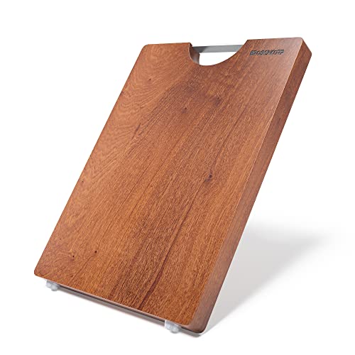 Brosisincorp Real Solid Sapele Wood Cutting Board One Piece No