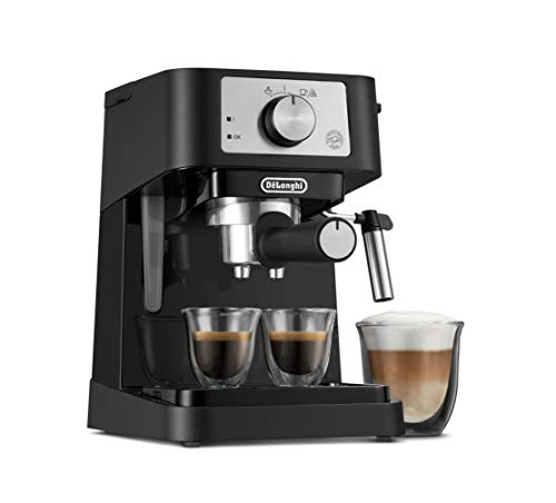 De'Longhi Stilosa Manual Espresso Machine, Latte & Cappuccino Maker, 15