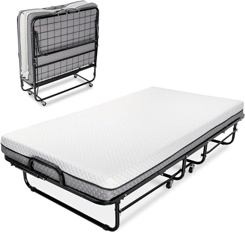 Milliard Deluxe Diplomat Folding Bed – Twin Size - with