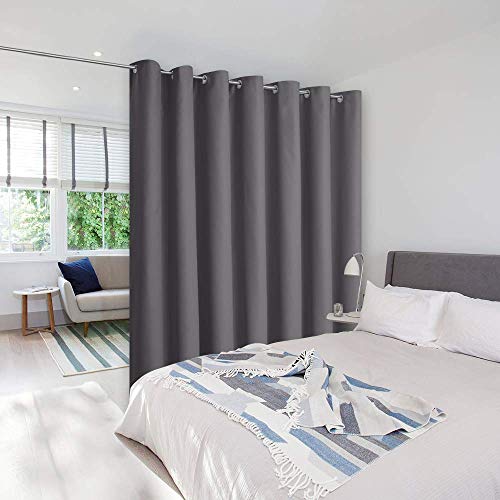 NICETOWN Patio Door Curtain Sound Blocking, Bedroom Privacy Room Divider