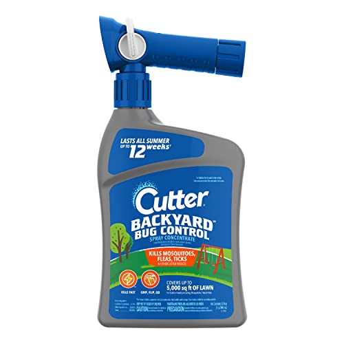 Cutter Backyard Bug Control Spray Concentrate, Mosquito Repellent, Kills Mosquitoes,