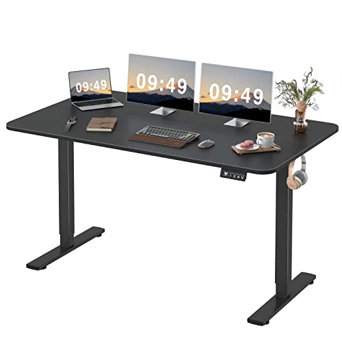 Furmax Electric Height Adjustable Standing Desk Large 55 x 24