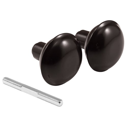 Prime-Line E 2499 Solid Brass Vintage Door Knob Spindle Set,