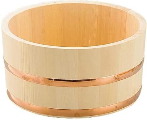 Hinoki Oke Pure Wood Bathtub Bucket - Made of Japanese