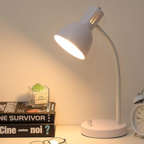 CELYST LED Desk Lamp for Home Office, Metal Small Table