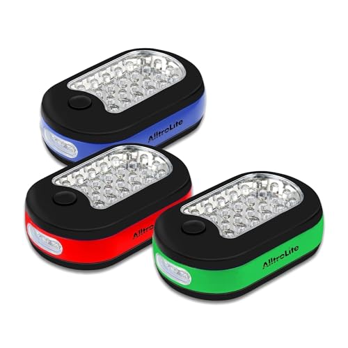 AlltroLite 3-Pack LED Work Light | Portable Magnetic Work Light