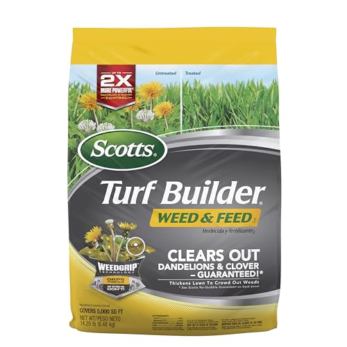 Scotts Turf Builder Weed & Feed3, Weed Killer Plus Lawn