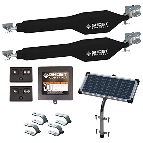 Ghost Controls Heavy-Duty Solar Automatic Gate Opener Kit for Driveway