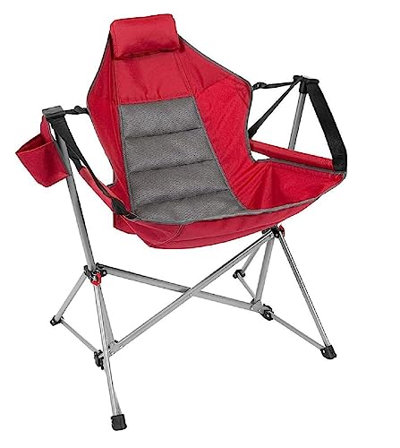 Member's Mark Swing Chair Lounger (Jester Red), 37.8 In x