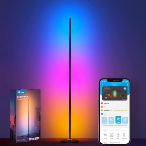 Govee RGBIC Floor Lamp, LED Corner Lamp Works with Alexa,