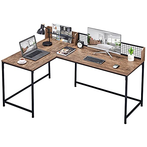 GreenForest L Shaped Desk 65" x 43", Large L Desk