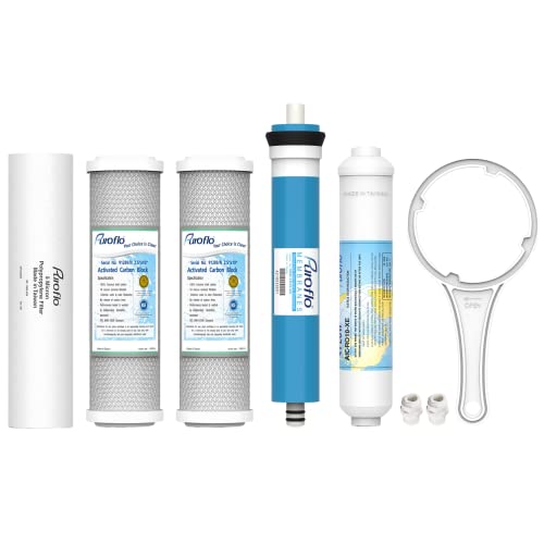 Puroflo ERO 5 pc Reverse Osmosis Filters 1 Year Set,