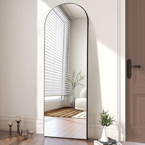 OLIXIS Arched Full Length Mirror 64"x21" for Bedroom, Full Body