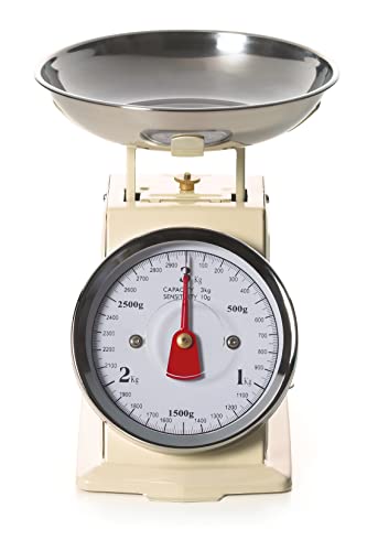 Excèlsa Vintage Cream Kitchen Scales 3 Kg./10 Gr.