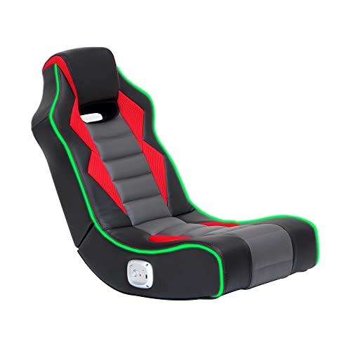 X Rocker Flash Audio Floor Gaming Chair, Wired with LED