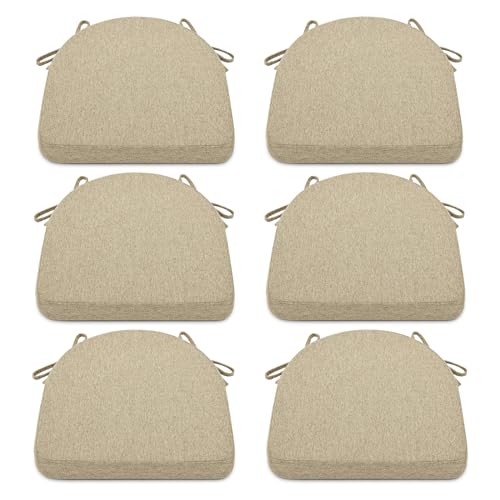 Shinnwa Chair Cushions with Ties for Dining Chairs [17 x