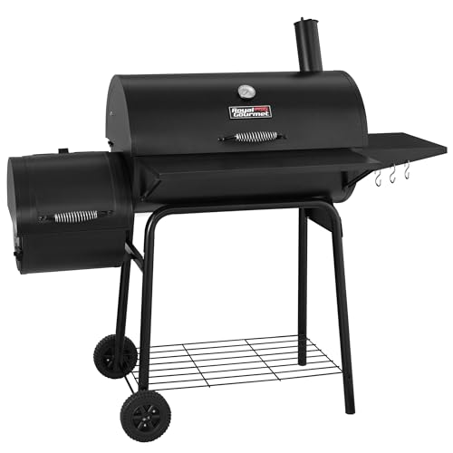 Royal Gourmet CC1830S 30" BBQ Charcoal Grill and Offset Smoker