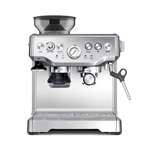 Breville BES870XL Barista Express Espresso Machine, Large, Stainless Steel